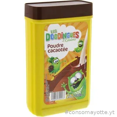 Poudre boisson instantanée cacaotée Doodingues
