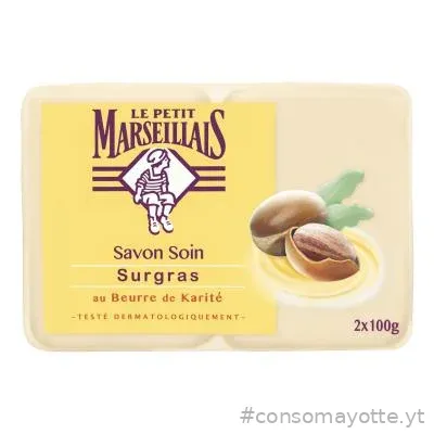 Savon surgras au beurre de Karité Le Petit Marseillais