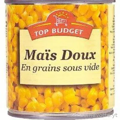 Mais doux en grain Top Budget