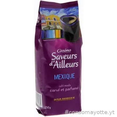 Café moulu pur arabica Kenya Casino