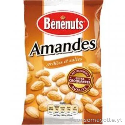 Amandes grillées et salées Benenuts