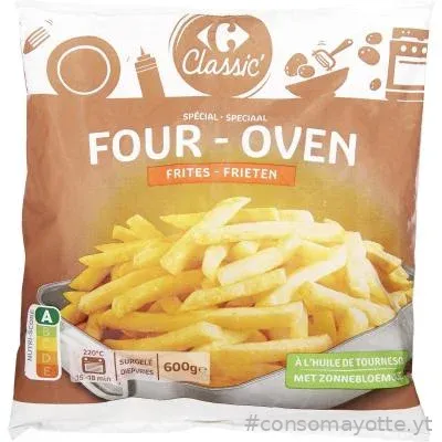 Frites spécial four Carrefour classic