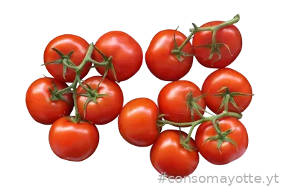 Tomates cerises rouges origine Europe Production Maraichère