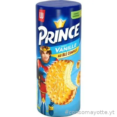 Prince gout vanille au blé complet Lu