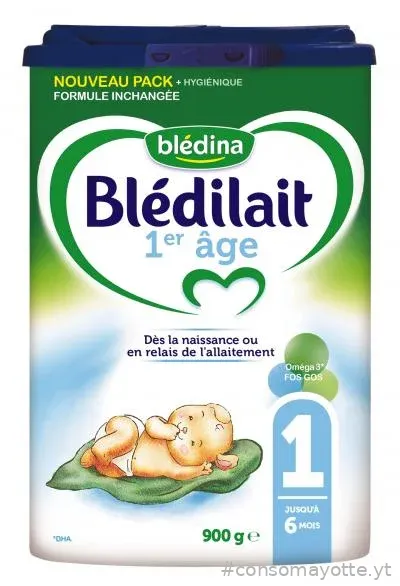 Lait infantile Blédilait 1er âge Blédina