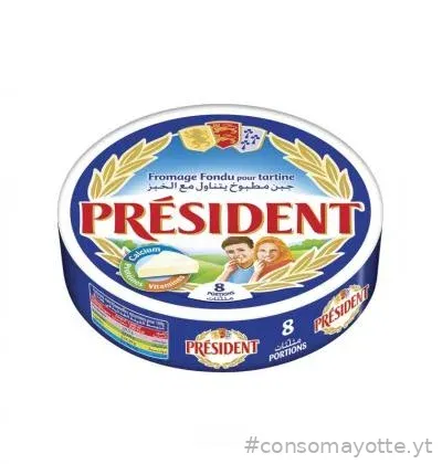 Fromage fondu 8 portions Président
